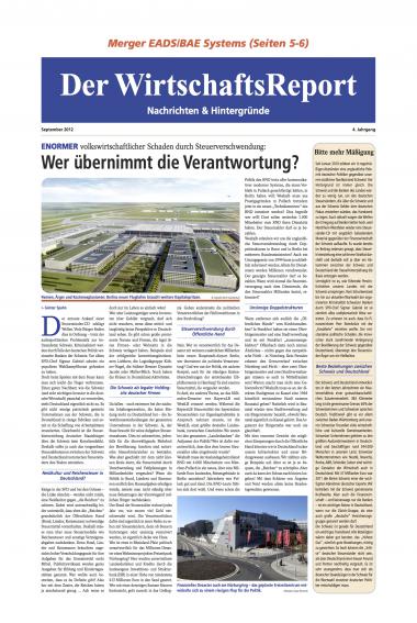 WirtschaftsReport September 2012